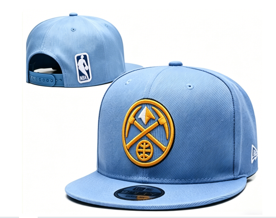 Denver Nuggets Light Blue/Gold 9FIFTY Snapback
