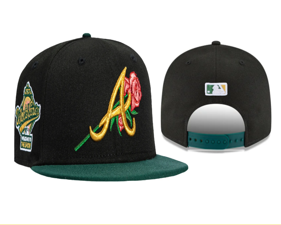Atlanta Braves Black/Green Welcome to The Show 9FIFTY Snapback