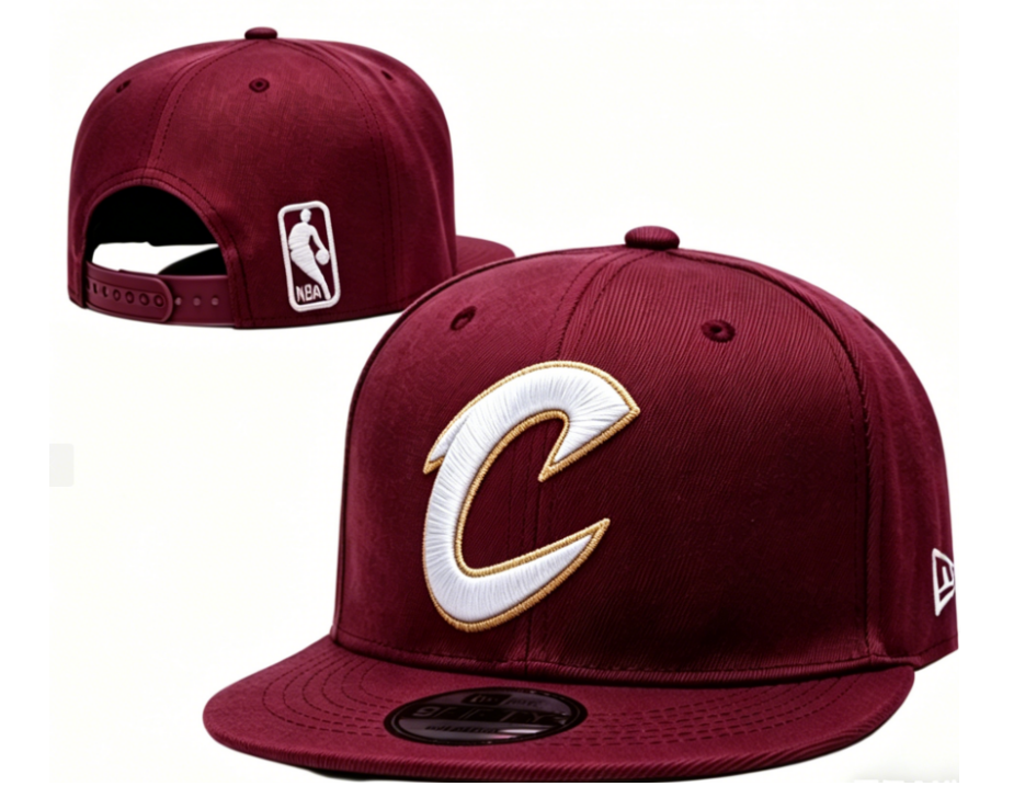Cleveland Cavaliers Burgundy/White 9FIFTY Snapback