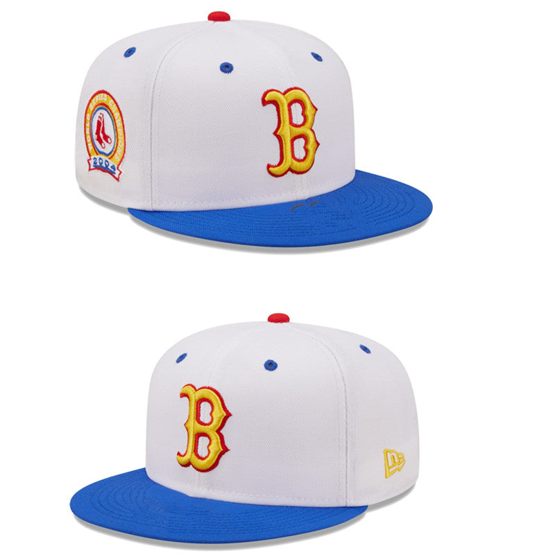 Boston Red Sox White/Royal Blue Boston Red Sox 2004 World Series 59FIFTY Fitted