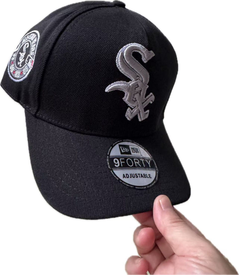 Chicago White Sox Black/Gray 9FORTY Adjustable