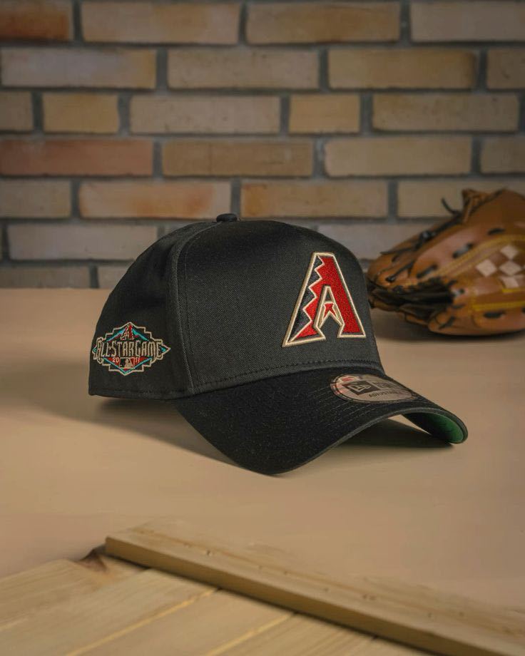 Arizona Diamondbacks Black/Red Green UV MLB All Star Game 9FORTY Adjustable