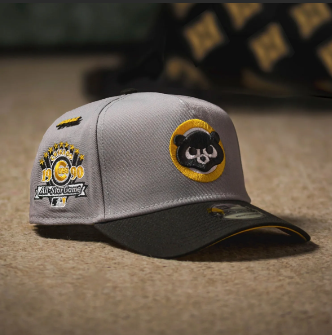 Chicago Cubs Gray/Black Chicago Cubs 1990 All-Star Game 9FIFTY Snapback