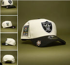 Las Vegas Raiders Cream/Black Super Bowl Commemorative Edition 9FORTY Adjustable