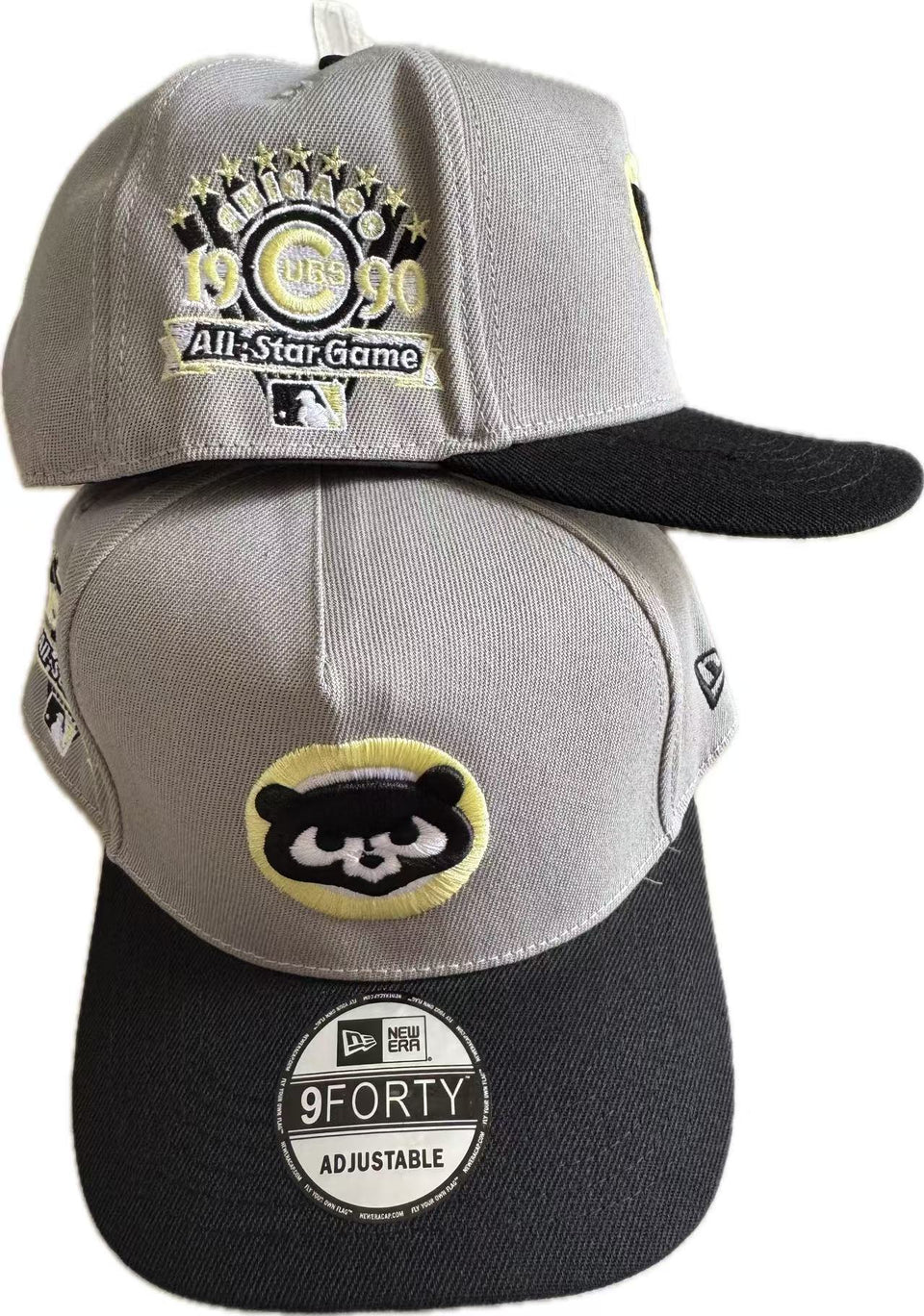 Chicago Cubs Gray/Black 1990 MLB All-Star Game Chicago Cubs 9FORTY Adjustable