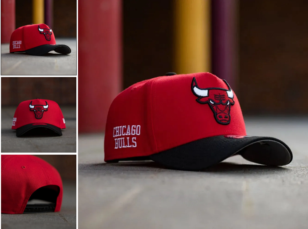 Chicago Bulls Red/Black 9FIFTY Snapback