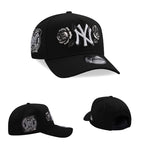 New York Yankees Black/White Subway Series 9FORTY Adjustable