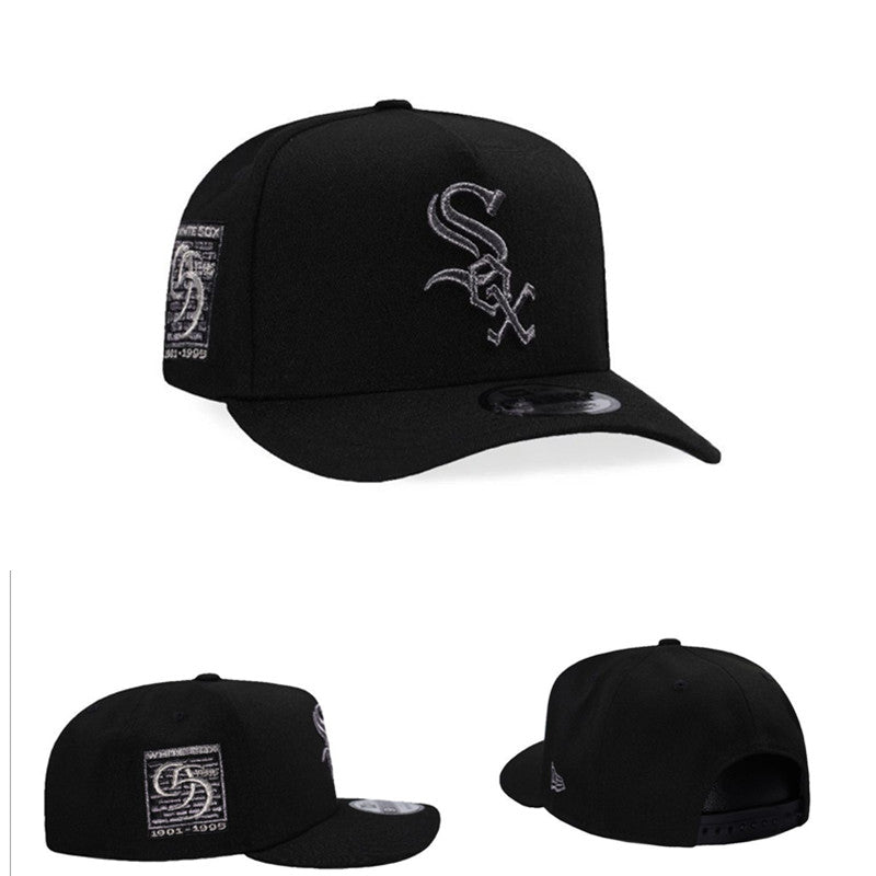 Chicago White Sox Black/Gray Chicago White Sox Centennial/1901-1999 9FIFTY Snapback