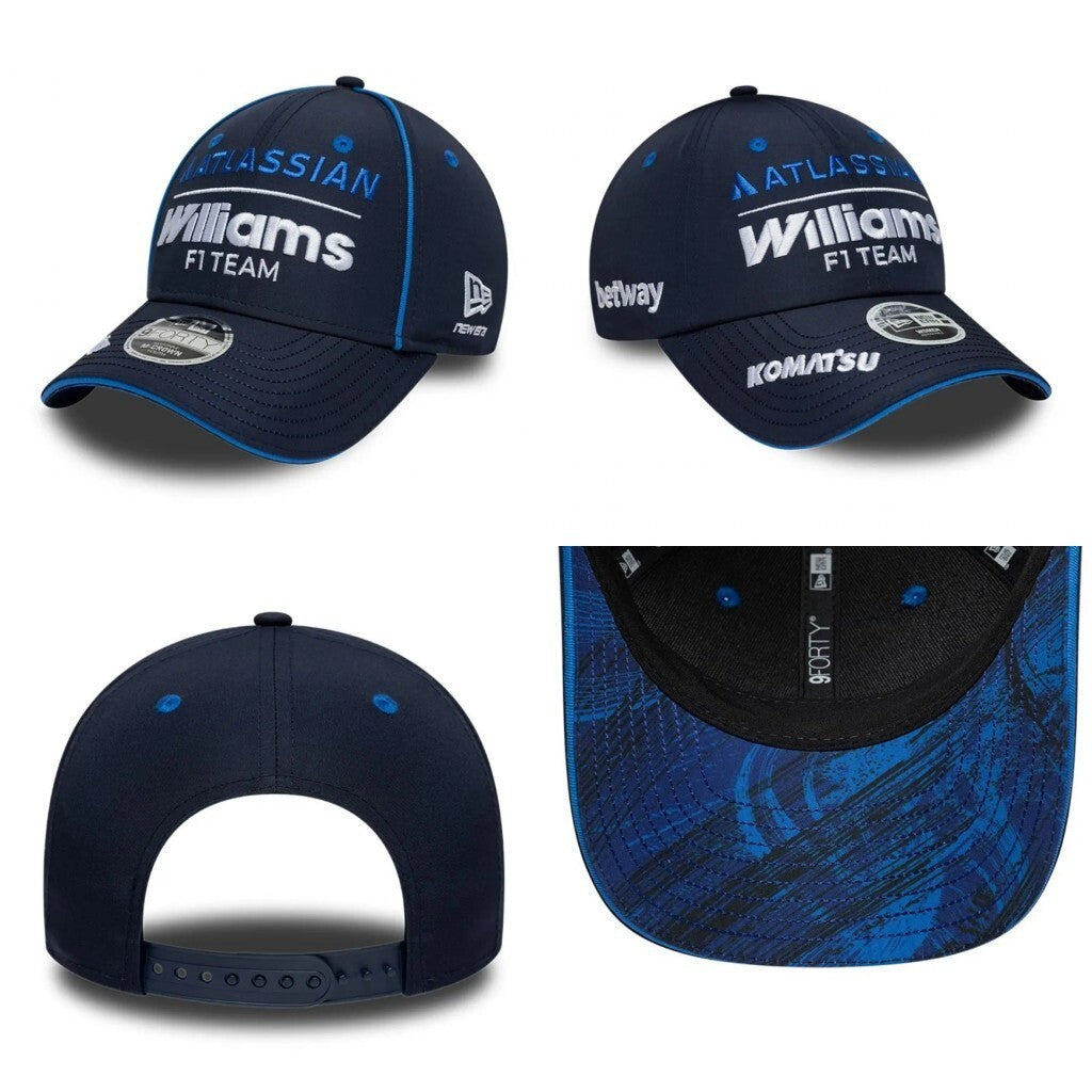 Williams Racing Komatsu Navy Blue Cap