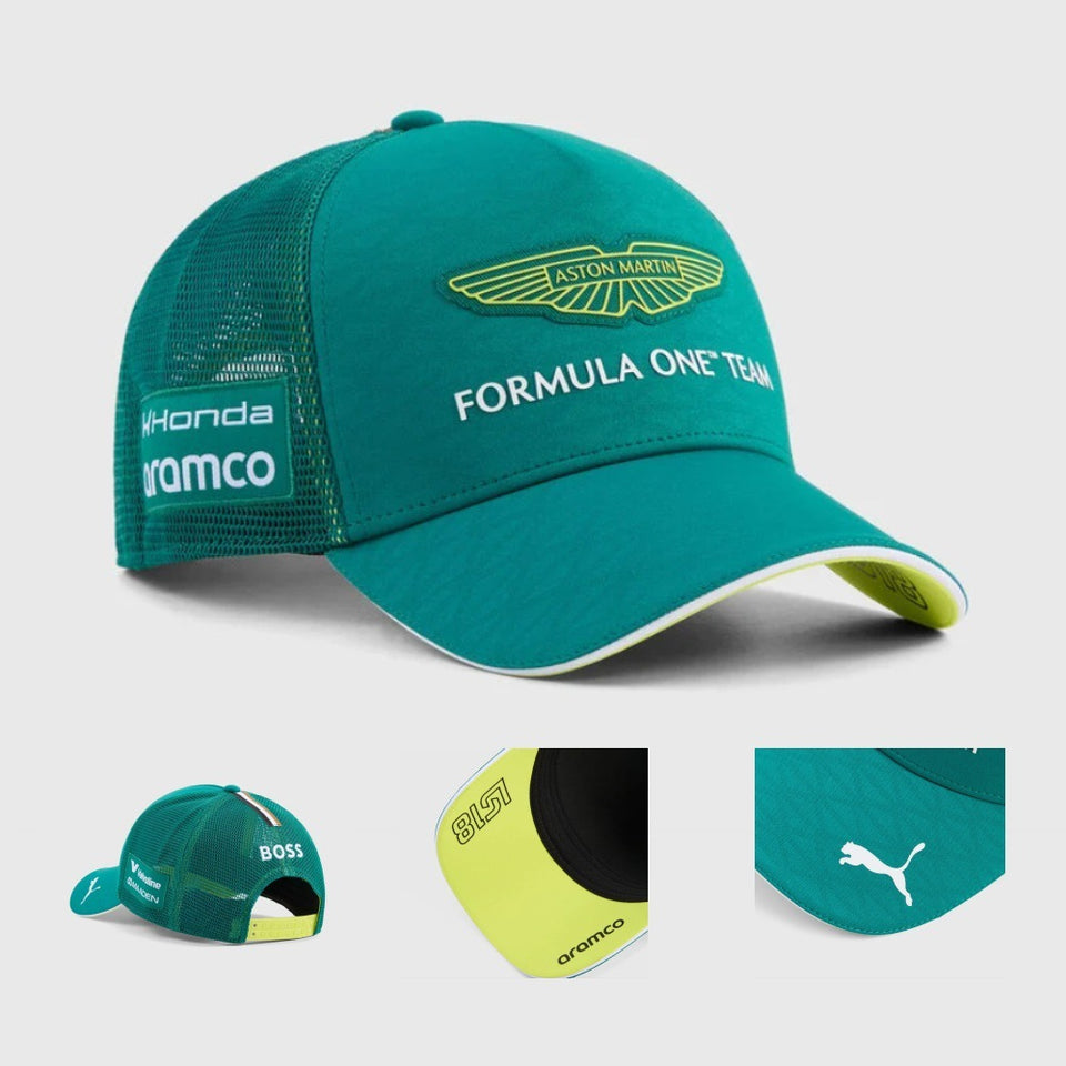 Aston Martin Aramco Puma Green Cap