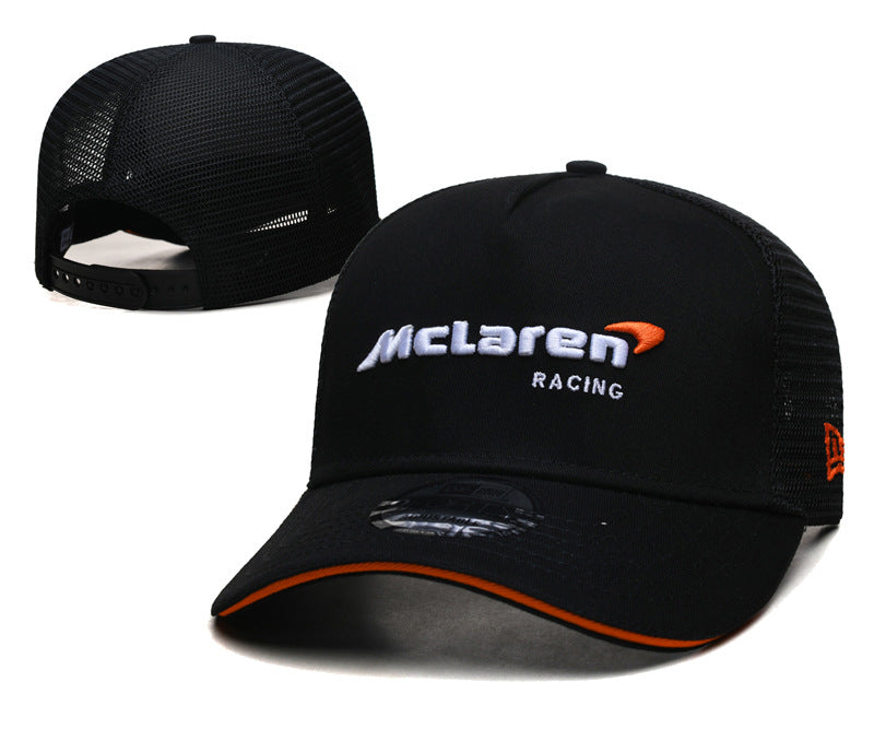 McLaren Racing Black Orange Racing Script Cap