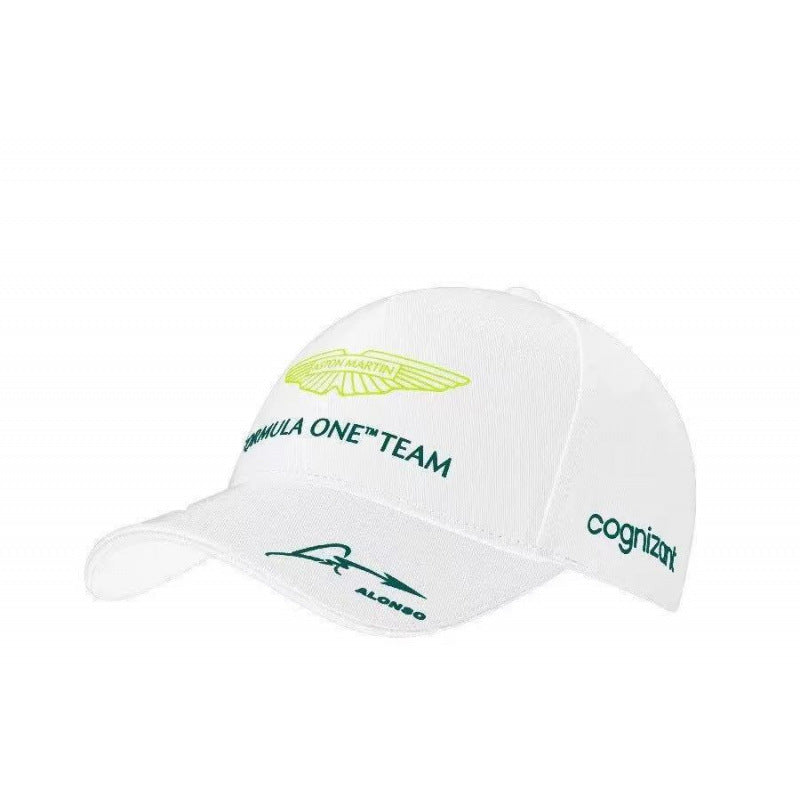 Aston Martin Racing White Green Cap