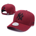 New York Yankees Burgundy Tonal Logo Adjustable Cap