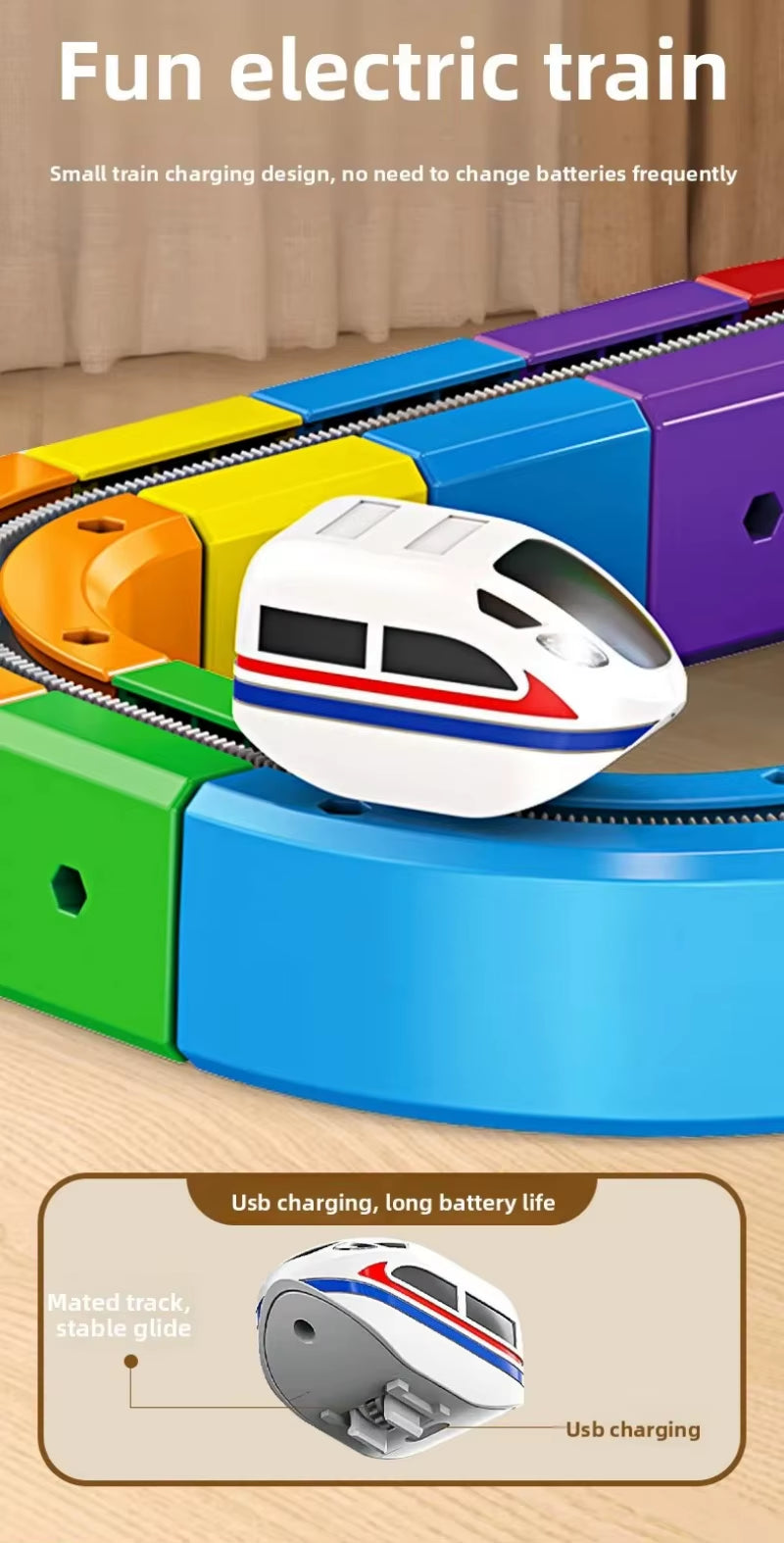 Children Magic Track Train Electric Assembled Building Blocks Magnetic Rail Car Maze Educational Toys for Kids Christmas Gifts