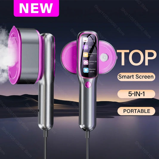 2026 Upgraded Handheld Garment Steamer Iron – 1200W Portable Clothes Steamer